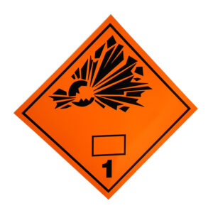 ADR EXPLOSIVE SUBSTANCES CLASS 1.1, 1.2, 1.3