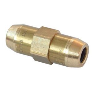 STRAIGHT CONNECTOR 6X1 TUBE (RAUFOSS)