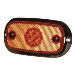 AMBER LED SIDE MARKER 24V