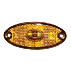 FLATPOINT 2 LED AMBER MARKER LAMP