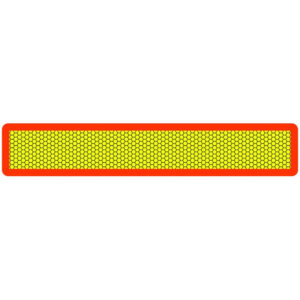 MARKER BOARD ECE70.01 (TYPE 5) SINGLE SELF ADHESIVE