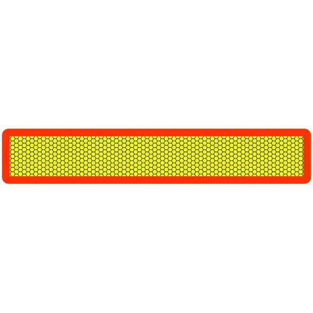 MARKER BOARD ECE70.01 (TYPE 5) SINGLE SELF ADHESIVE