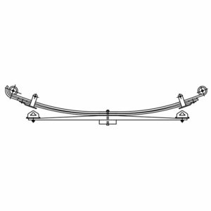Rear multi leaf spring to suit MAN