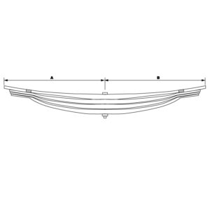 Rear Multi Leaf Spring to suit MERCEDES