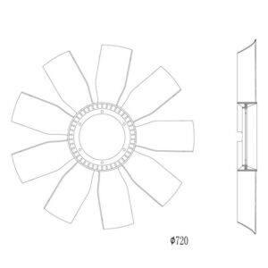 FAN BLADE 720MM