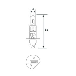 24V 70W H1 HALOGEN