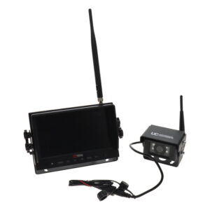 7 inch wireless quad view HD monitor & camera with built in DVR