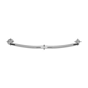 Leaf Spring Front - 2 Leaf