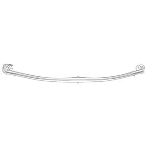 Leaf Spring Front - 2 Leaf