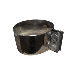 STANDARD FLAT CLAMP S/S FLEX OD 5" PIPE OD 5"