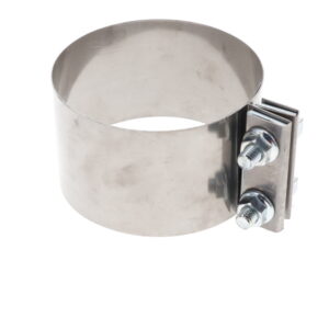STANDARD FLAT CLAMP S/S FLEX OD 4 1/2" PIPE OD 4 1/2"
