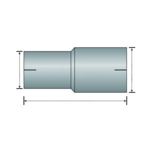 REDUCER 2 TO 2 3/8