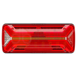 Aspoeck Ecoled 2 LH Rear Lamp 7 Pin Ass2 + 4 X 2 PIN Ass2 With Side Marker Control Gear