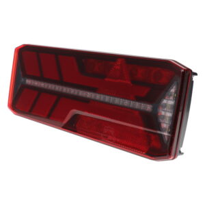 Aspoeck Ecoled 3 RH Rear Lamp 7 Pin Amp + 4 X 2 Pin S/Seal - Inc Side Marker Control Gear