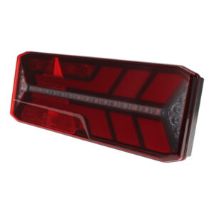 Aspoeck Ecoled 3 LH Rear Lamp 7 Pin Amp + 4 X 2 Pin S/Seal - Inc Side Marker Control Gear