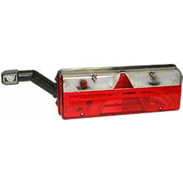 Aspoeck Europoint 3 LH Rear Lamp LED 7 Pin Ass2 + 4 X 2 Pin Ass2 With LED Stalk