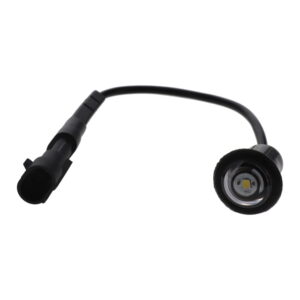 Rubbolite clear LED marker lamp with Superseal Female Connector