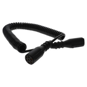 7 CORE HPU BLACK CV COIL 4.5M EXT 2x24N MOULDED PLUGS