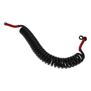 AIR COIL 4M WL BLACK WITH RED TAIL M18 FEMALE