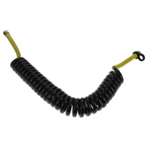 AIR COIL 4M WL BLACK WITH YELLOW TAIL M18 FEMALE