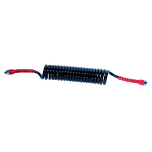 Air Coil 4M WL Black With Red Tail 2XM18F Fittings