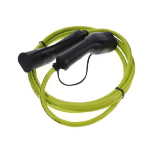 EV 32A - 5M STRAIGHT GREEN - T2 TO T2 - SINGLE PHASE