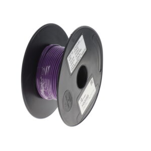 THIN WALL 0.75mm (24/0.20mm) PURPLE Single Core 100M