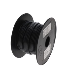 THIN WALL 4.0mm (56/0.30mm) BLACK Single Core 50M