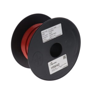 THIN WALL 10.0mm (80/0.40mm) RED Single Core 100M
