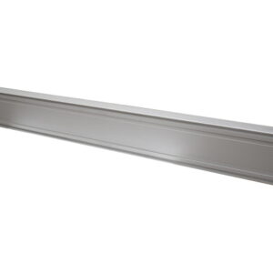 Anodized Aluminium Rear Bumper Un Drilled C/W End Caps