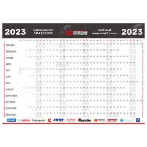 2023 UC WALL PLANNERS