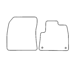 Tailored Front Pair 3mm Rubber Mats