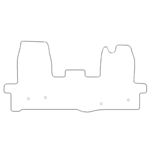 Tailored Front One-Piece 3mm Rubber Mat
