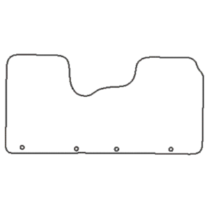 Tailored One-Piece 3mm Rubber Mat