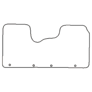 Tailored One-Piece 3mm Rubber Mat