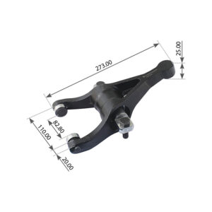 Clutch fork assembly to suit Mercedes Axor Atego Actros