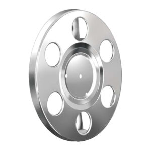 Stainless Steel Wheel Trim 17.5IN 24MM Hole Dia Solid Type