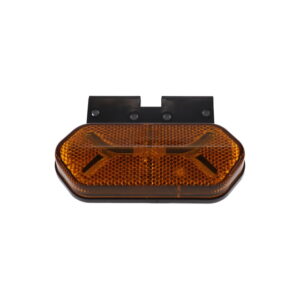 Flatpoint 4 Led Amber Side Marker Inc Bracket 12/24V
