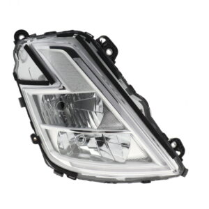 HEAD LAMP MANUAL BULB CHROME LHD RH