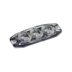R65 Low-Profile 3-LED Amber Warning Lamp