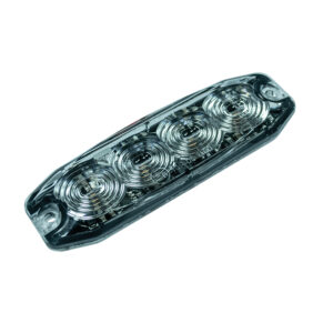 R65 Low-Profile 4-LED Amber Warning Lamp