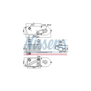 NISSENS OIL COOLER TO SUIT LCV