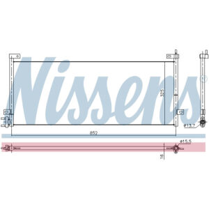 NISSENS CONDENSER TO SUIT VOLVO