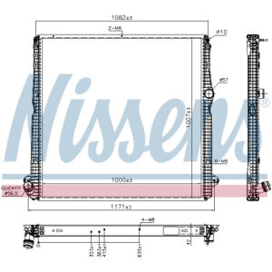 NISSENS RADIATOR TO SUIT SCANIA