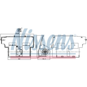 NISSENS BLOWER TO SUIT IVECO