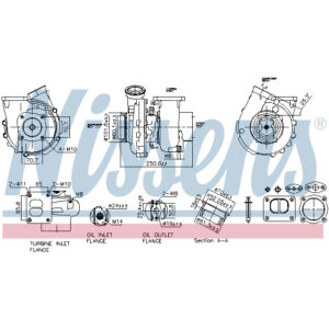 NISSENS TURBO TO SUIT MERCEDES