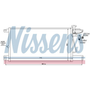 NISSENS CONDENSER TO SUIT SCANIA