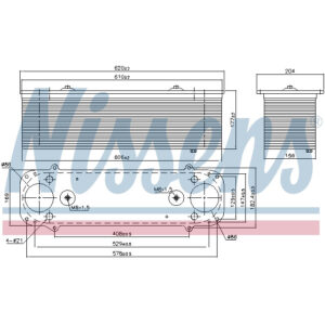 NISSENS INTERCOOLER TO SUIT LCV