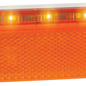 Low-Profile Side Marker - White Housing