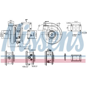 NISSENS TURBO TO SUIT IVECO